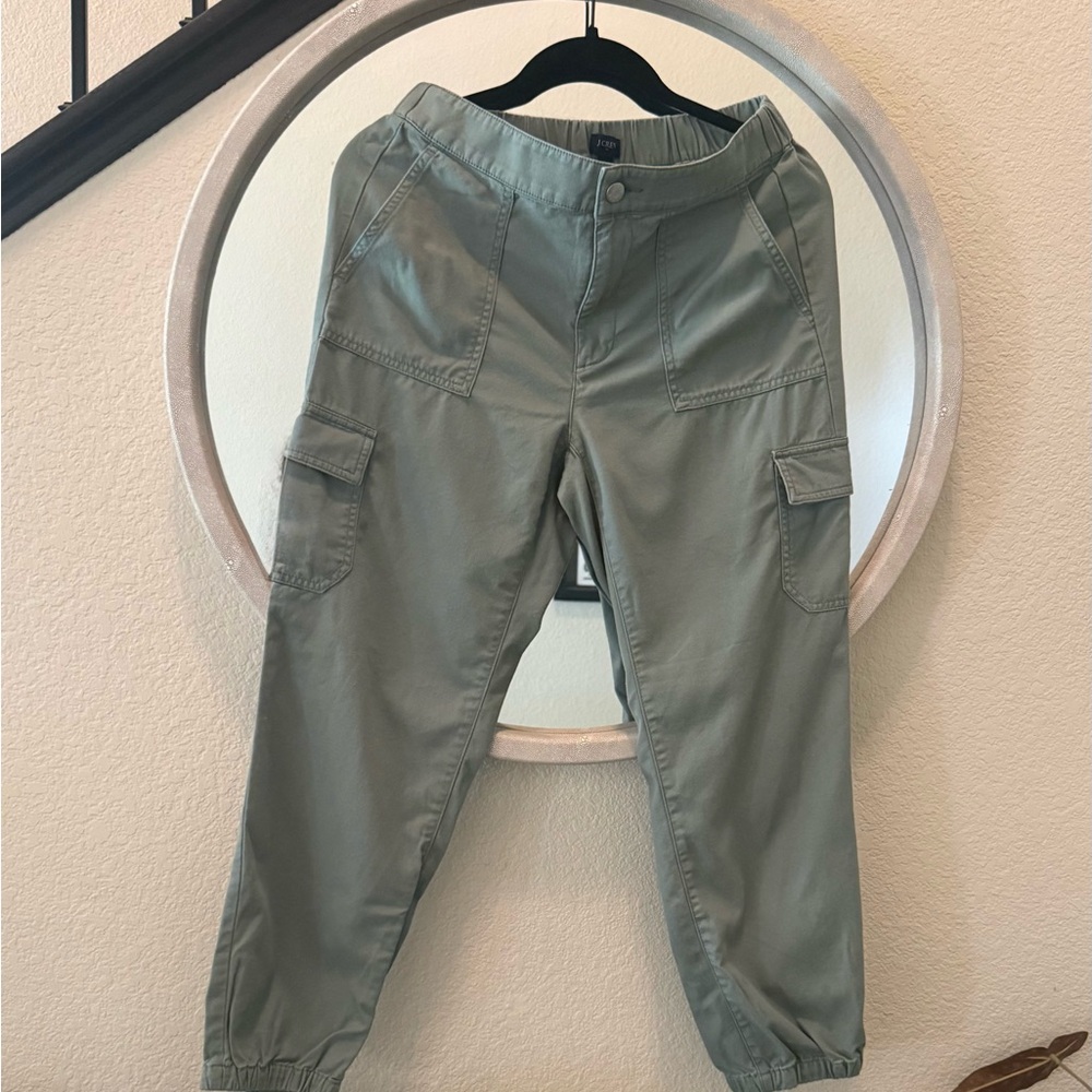 J. Crew Sage Green Cargo Pants